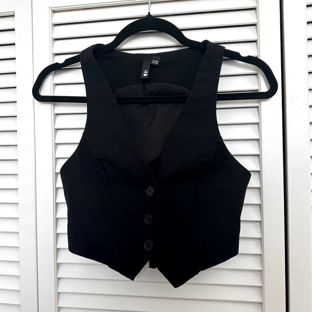 Garage Clothing Brand New Black Vest